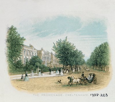 The Promenade, Cheltenham by William Dickes